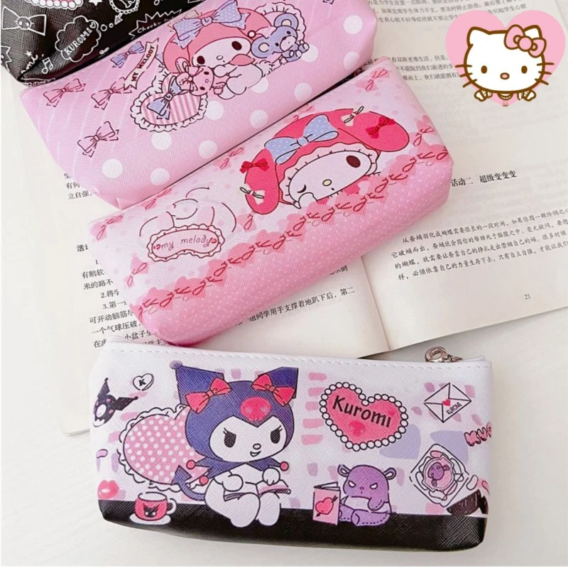Japanese kawaii sanrio hello kitty cinnamoroll Melody cartoon pencil bag cute stationery large capacity storagegirl animekuromi
Japanese kawaii sanrio hello kitty cinnamoroll Melody cartoon pencil bag cute stationery large capacity storagegirl animekuromi