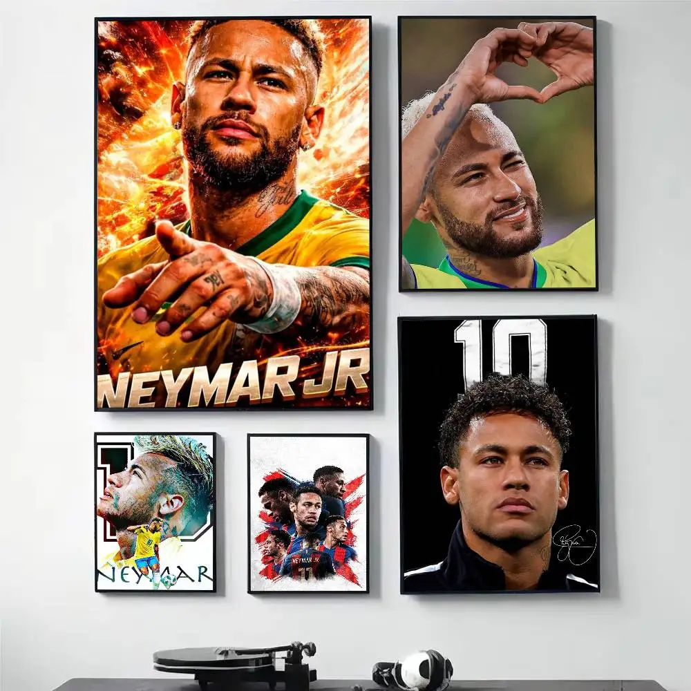 Football star N-Neymar Poster HD Quality Wall Art Retro Posters For Home Room Wall Decor Self Adhesive
Football star N-Neymar Poster HD Quality Wall Art Retro Posters For Home Room Wall Decor Self Adhesive