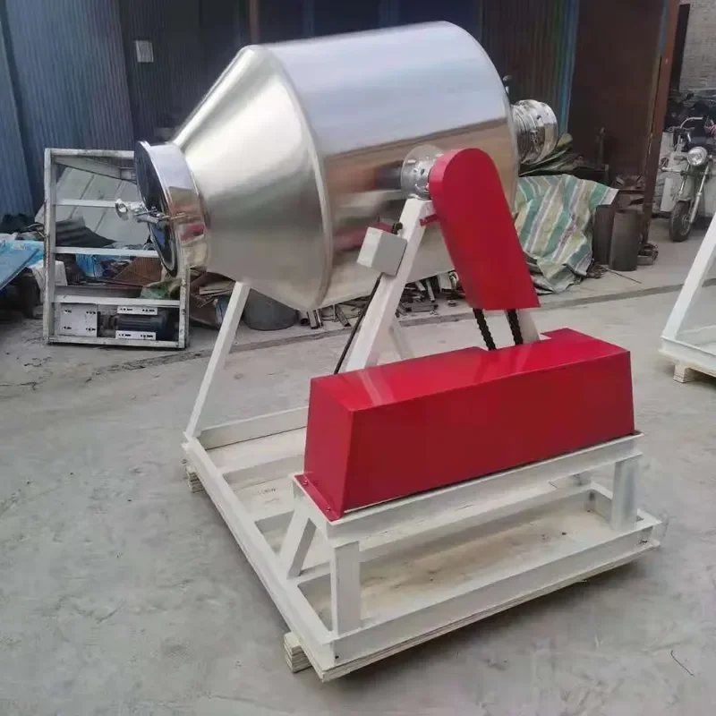 360-degree Rotating Waist Drum Stainless Steel Electric Mixer Multifunctional Mixing Equipment
360-degree Rotating Waist Drum Stainless Steel Electric Mixer Multifunctional Mixing Equipment