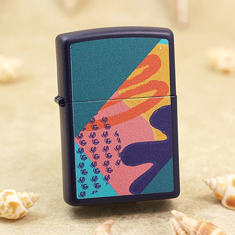 Genuine Zippo oil lighter Colorful abstract painting copper windproof cigarette Kerosene lighters Gift anti-counterfeiting code
Genuine Zippo oil lighter Colorful abstract painting copper windproof cigarette Kerosene lighters Gift anti-counterfeiting code