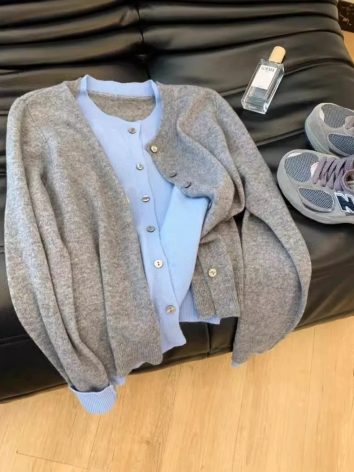 Korean Chic Soft Open Cardigan Sweater Loose Lazy Sle Outerwear for Men And Women Autumn Winter Knitted Top Youth Leisure W...
Korean Chic Soft Open Cardigan Sweater Loose Lazy Sle Outerwear for Men And Women Autumn Winter Knitted Top Youth Leisure W...