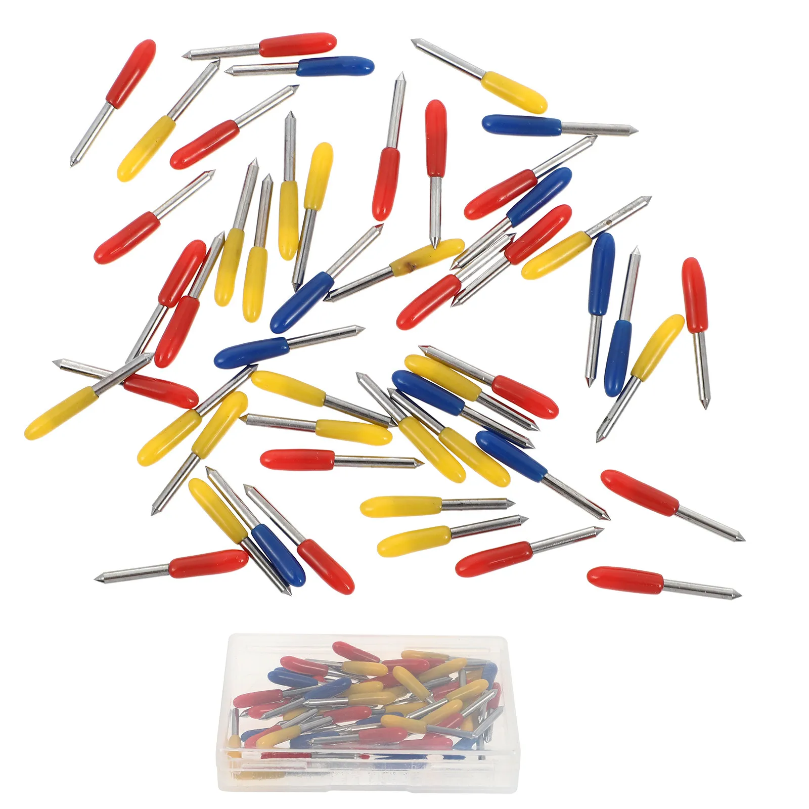 15Pcs Cutter for Plotter Vinyl Fabric Cutting Tool Professional 30 45 60 Degree Replacement Blades Plotter Cutting Tool
15Pcs Cutter for Plotter Vinyl Fabric Cutting Tool Professional 30 45 60 Degree Replacement Blades Plotter Cutting Tool