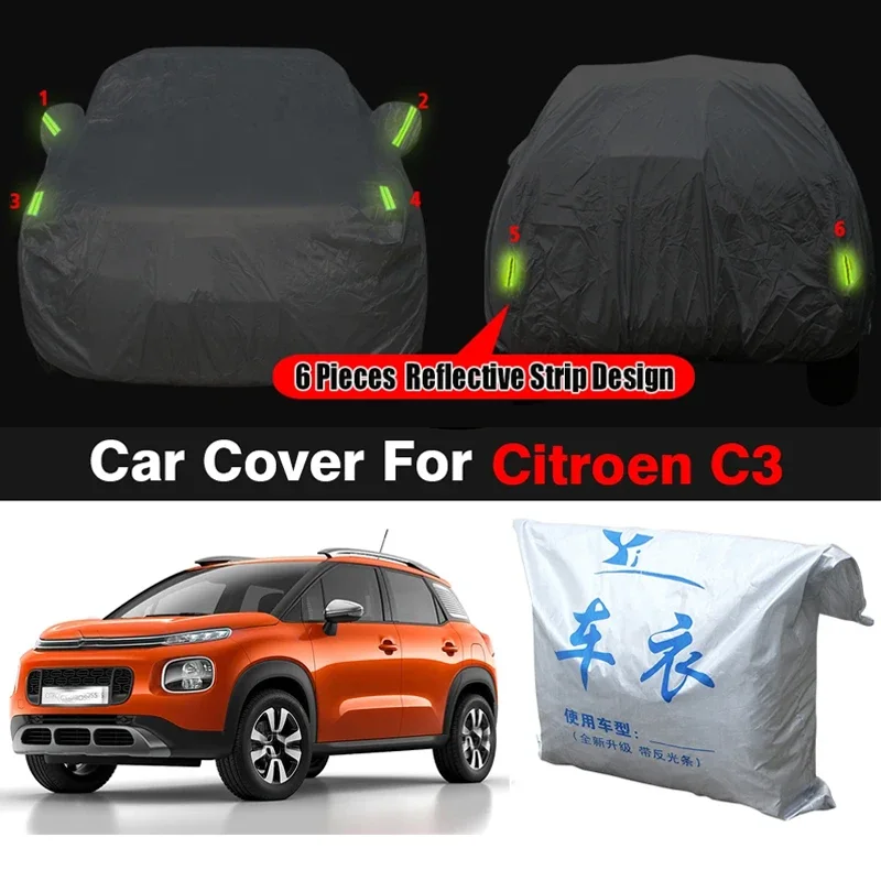 Outdoor Car Cover For Citroen C3 Indoor Anti-UV Sun Rain Snow Ice Resistant Dust Proof Cover
Outdoor Car Cover For Citroen C3 Indoor Anti-UV Sun Rain Snow Ice Resistant Dust Proof Cover