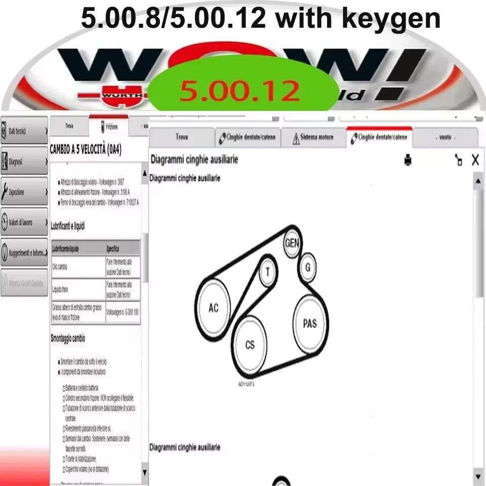 2024 Latest W-ur-th WOW V5.00.12 WOW 5.00.8 R2 Car Software Multi-languages with Keygen For Tcs Multi-diag Cars Diagnostic Tool
2024 Latest W-ur-th WOW V5.00.12 WOW 5.00.8 R2 Car Software Multi-languages with Keygen For Tcs Multi-diag Cars Diagnostic Tool