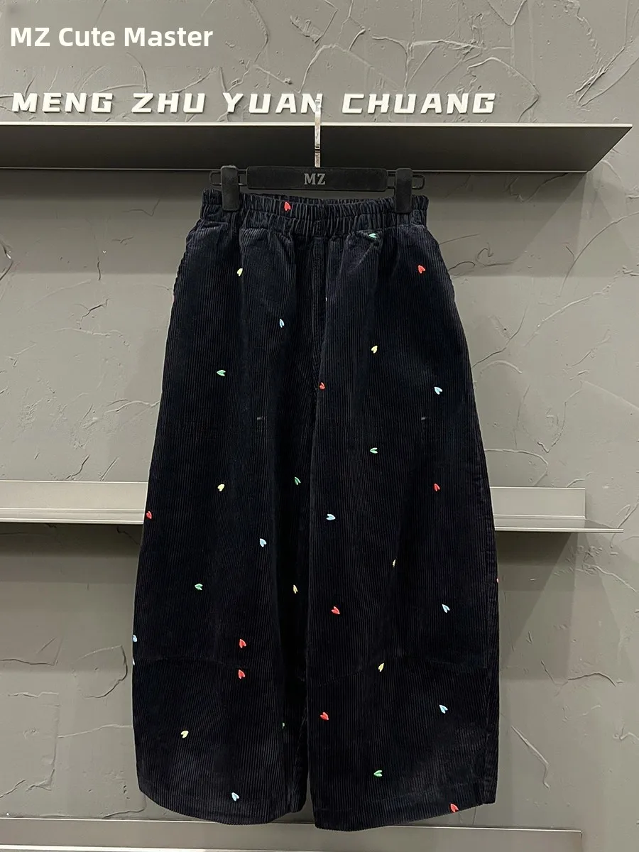 plus Size Embroidered Casual Wide Leg Pants Women's Autumn Spring New Style Slimming Nine Point Corduroy Pants High Waist Str...
plus Size Embroidered Casual Wide Leg Pants Women's Autumn Spring New Style Slimming Nine Point Corduroy Pants High Waist Str...
