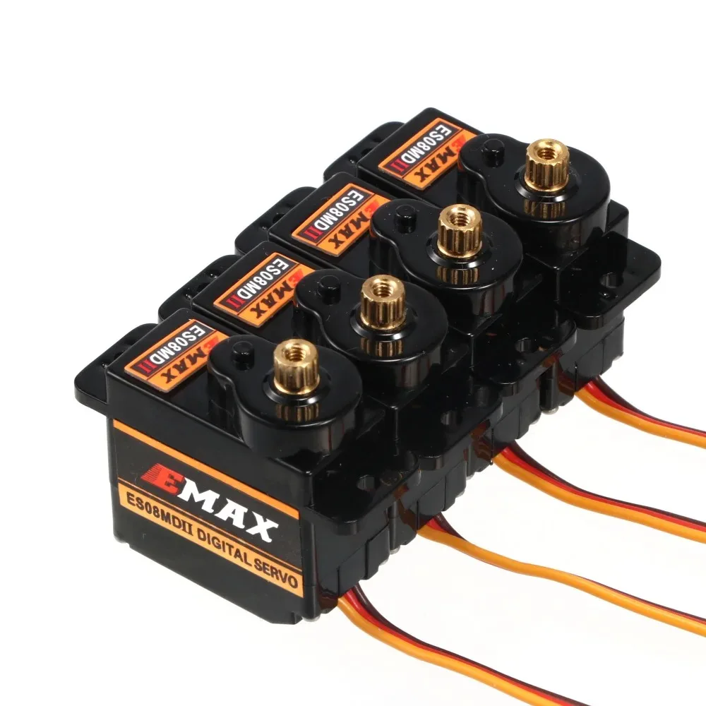 EMAX ES08MDII ES08MD II Metal GEAR Digital Servo up SG90 ES08A ES08MA MG90S TREX 450 for Helicopter Airplane Rc Robot
EMAX ES08MDII ES08MD II Metal GEAR Digital Servo up SG90 ES08A ES08MA MG90S TREX 450 for Helicopter Airplane Rc Robot