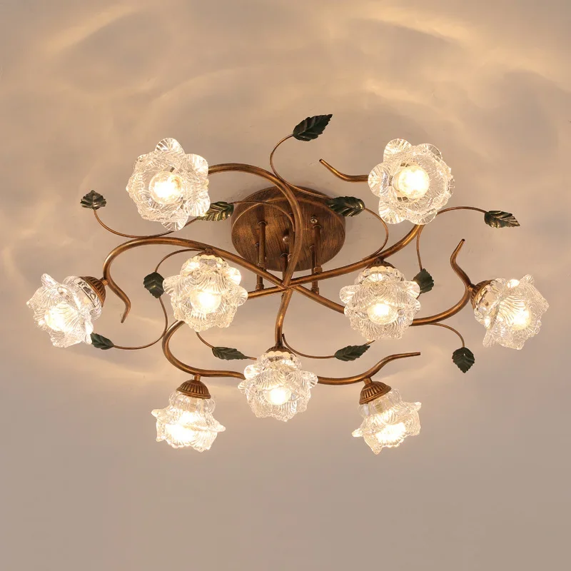 Nordic Style Ceiling Light Design Minimalist Glass Flower Light Bedroom Living Room Decoration Ceiling Light
Nordic Style Ceiling Light Design Minimalist Glass Flower Light Bedroom Living Room Decoration Ceiling Light