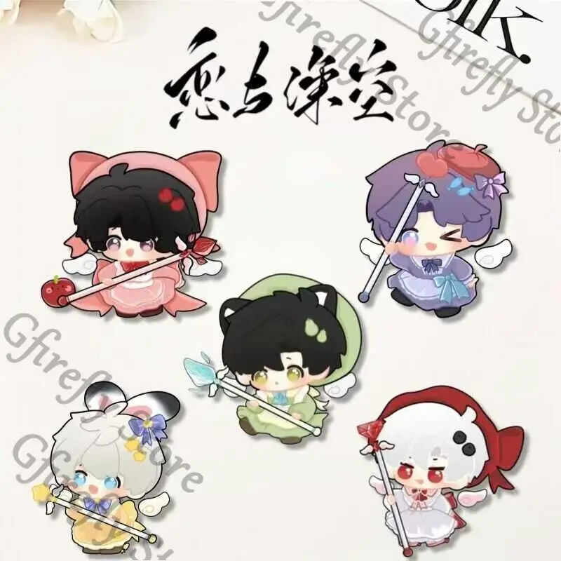 Love and Deepspace Badge Brooch Caleb Emblem Creativity Sylus Q Version Breastpin Xavier Acrylic Colleagues Zayne Rim Rafayel
Love and Deepspace Badge Brooch Caleb Emblem Creativity Sylus Q Version Breastpin Xavier Acrylic Colleagues Zayne Rim Rafayel
