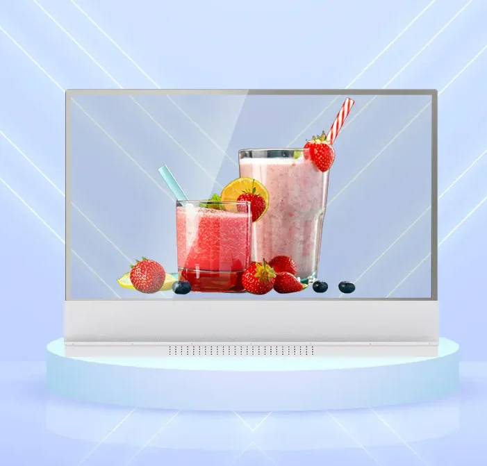 Transparent Touch Screen Ultra-thin 4K Digital Poster Indoor Advertising Media Player Animation Text Display 60000 Hours
Transparent Touch Screen Ultra-thin 4K Digital Poster Indoor Advertising Media Player Animation Text Display 60000 Hours