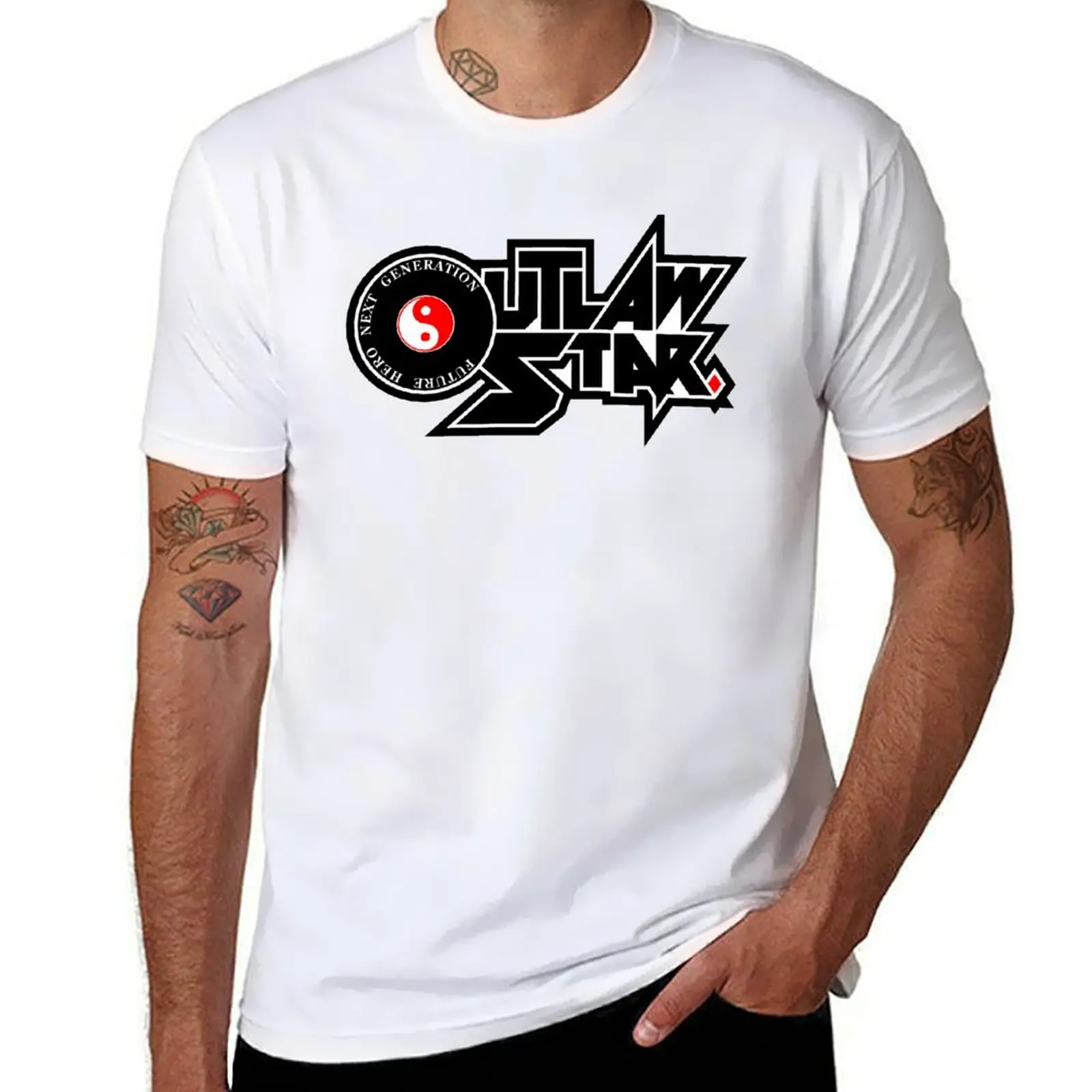 Outlaw Star color reverse. T-Shirt oversized graphic tee croswit shirt man Men's t shirts
Outlaw Star color reverse. T-Shirt oversized graphic tee croswit shirt man Men's t shirts
