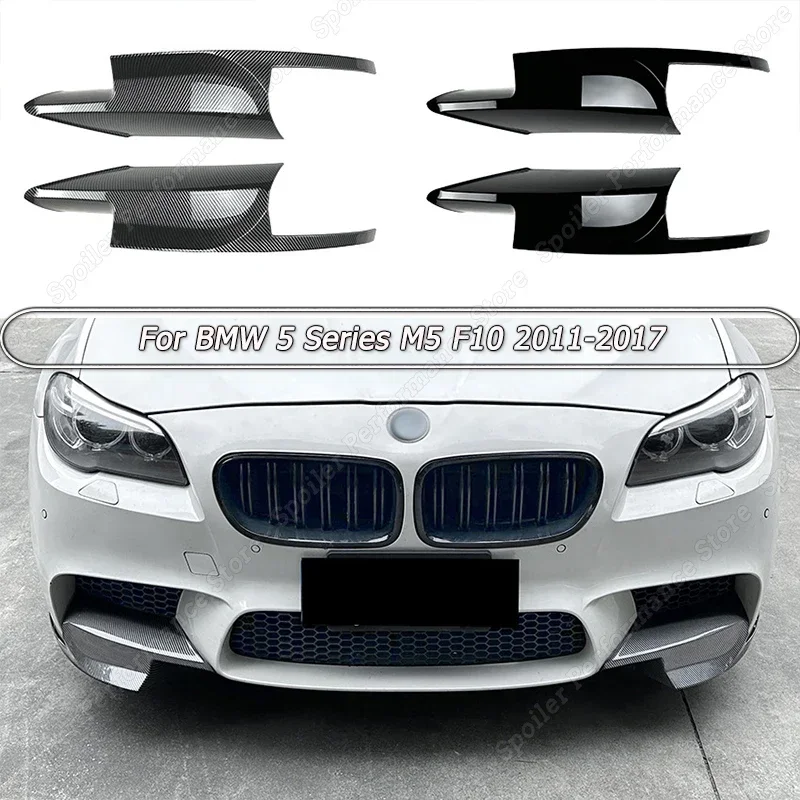 Car Front Bumper Splitter Lip Diffuser Spoiler Body Kit Tuning For BMW 5 Series M5 F10 2011-2017 Gloss Black/Carbon Look ABS
Car Front Bumper Splitter Lip Diffuser Spoiler Body Kit Tuning For BMW 5 Series M5 F10 2011-2017 Gloss Black/Carbon Look ABS