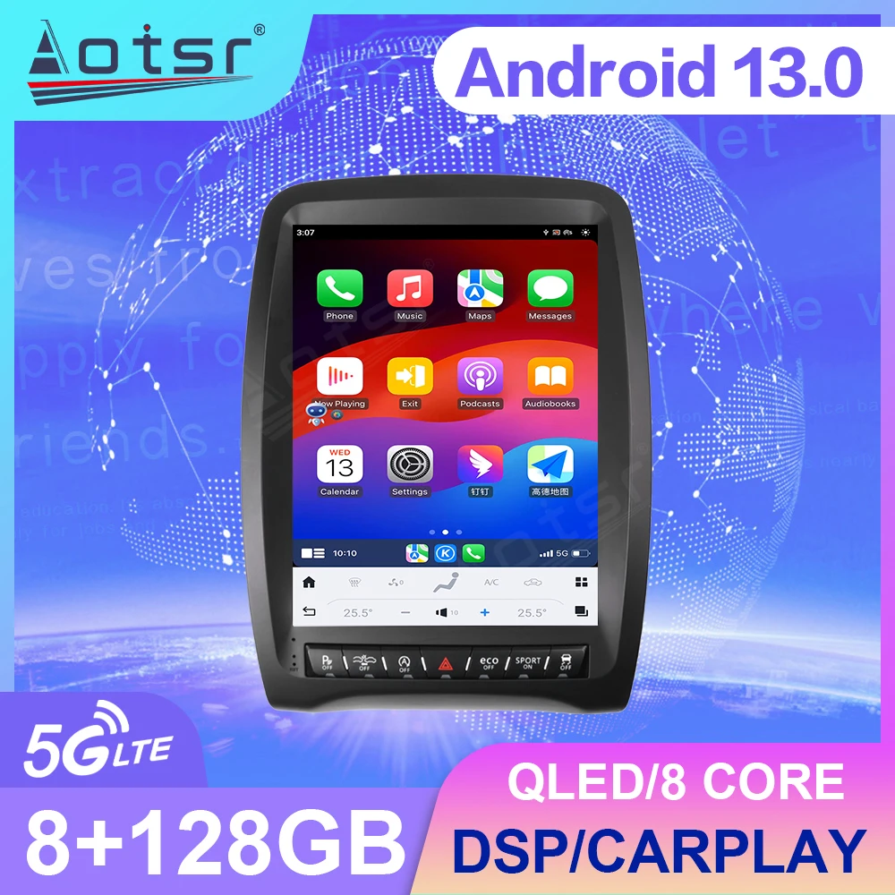 Автомобильная магнитола на Android, экран 12,1 дюйма, для Dodge Durango 2014-2016, GPS, навигация, аудио, видео, мультимедиа, Carplay, стерео, головное устройство
Автомобильная магнитола на Android, экран 12,1 дюйма, для Dodge Durango 2014-2016, GPS, навигация, аудио, видео, мультимедиа, Carplay, стерео, головное устройство