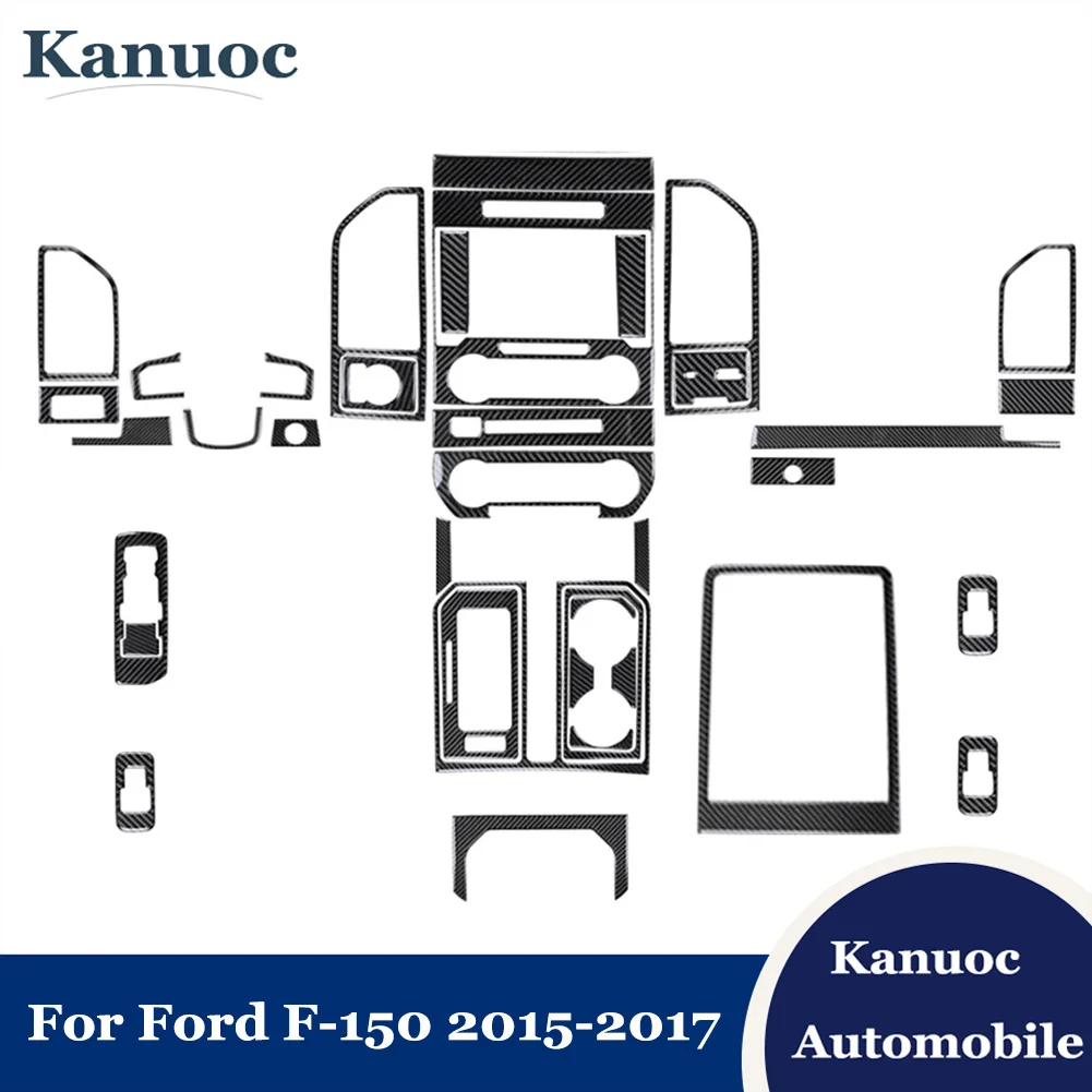 Full Kit Carbon Fiber Stickers For Ford F-150 2015-2017 With 8-Inch Touch Screen Car Various Parts Trim Interior Accessories
Full Kit Carbon Fiber Stickers For Ford F-150 2015-2017 With 8-Inch Touch Screen Car Various Parts Trim Interior Accessories