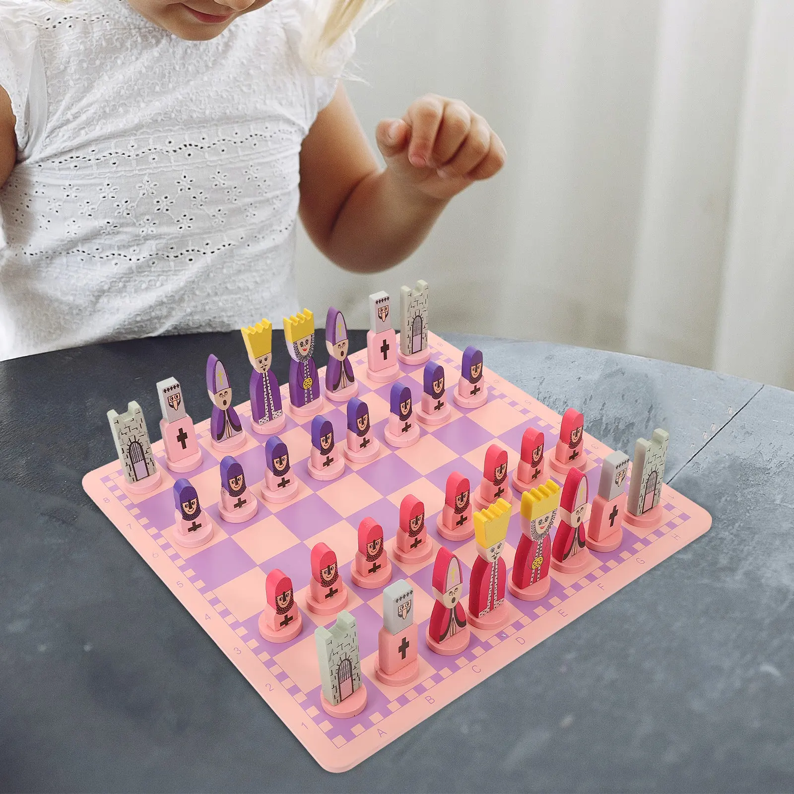 1Set Educational Chessboard Game Cartoon 3 in 1 Travel Chess Set Children Adults Chess Play
1Set Educational Chessboard Game Cartoon 3 in 1 Travel Chess Set Children Adults Chess Play