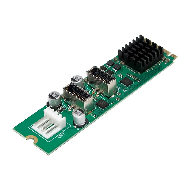 M.2 ASM3142 USB3.1 TYPE-E Expansion Card M.2 M Key Ndustrial Control Expansion Card-AU47
M.2 ASM3142 USB3.1 TYPE-E Expansion Card M.2 M Key Ndustrial Control Expansion Card-AU47