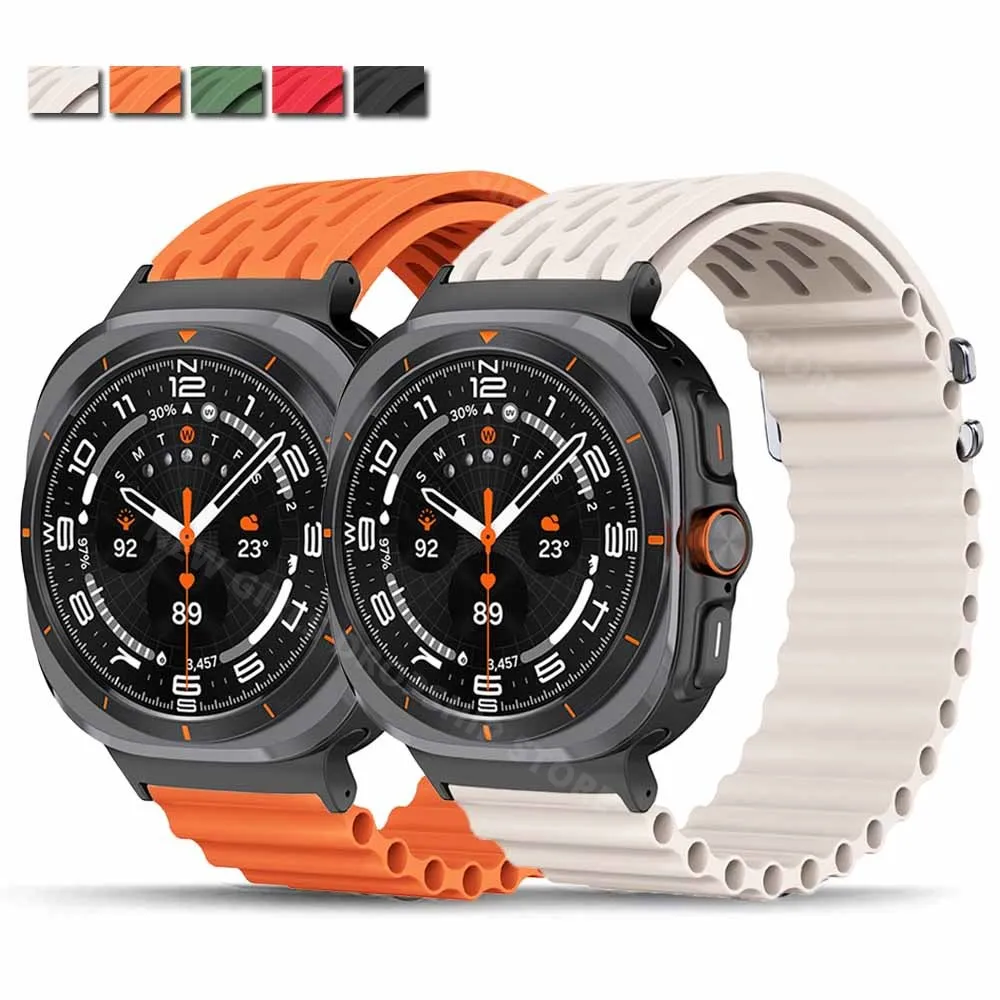 Ремешок Ocean Loop для Samsung Galaxy Watch Ultra 47 мм, мужской мягкий спортивный ремешок для SAMSUNG GALAXY ULTRA 47 мм, быстросъемный браслет Correa
Ремешок Ocean Loop для Samsung Galaxy Watch Ultra 47 мм, мужской мягкий спортивный ремешок для SAMSUNG GALAXY ULTRA 47 мм, быстросъемный браслет Correa