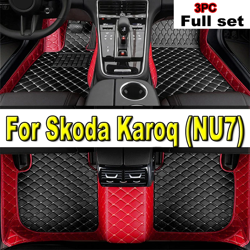 Автомобильные коврики для Skoda Karoq NU7 2017 ~ 2022, кожаный напольный коврик, набор автомобильных ковриков, аксессуары для интерьера автомобиля 2018 2019 2020
Автомобильные коврики для Skoda Karoq NU7 2017 ~ 2022, кожаный напольный коврик, набор автомобильных ковриков, аксессуары для интерьера автомобиля 2018 2019 2020