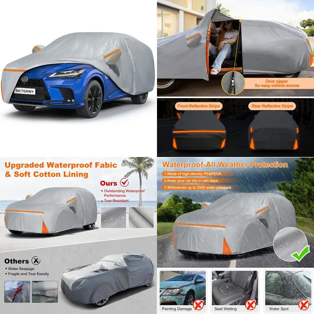 Водонепроницаемый автомобильный чехол на заказ для серии RX 2008-2025, защита от любых погодных воздействий от солнца, дождя, УФ, пыли, снега на открытом воздухе
Водонепроницаемый автомобильный чехол на заказ для серии RX 2008-2025, защита от любых погодных воздействий от солнца, дождя, УФ, пыли, снега на открытом воздухе