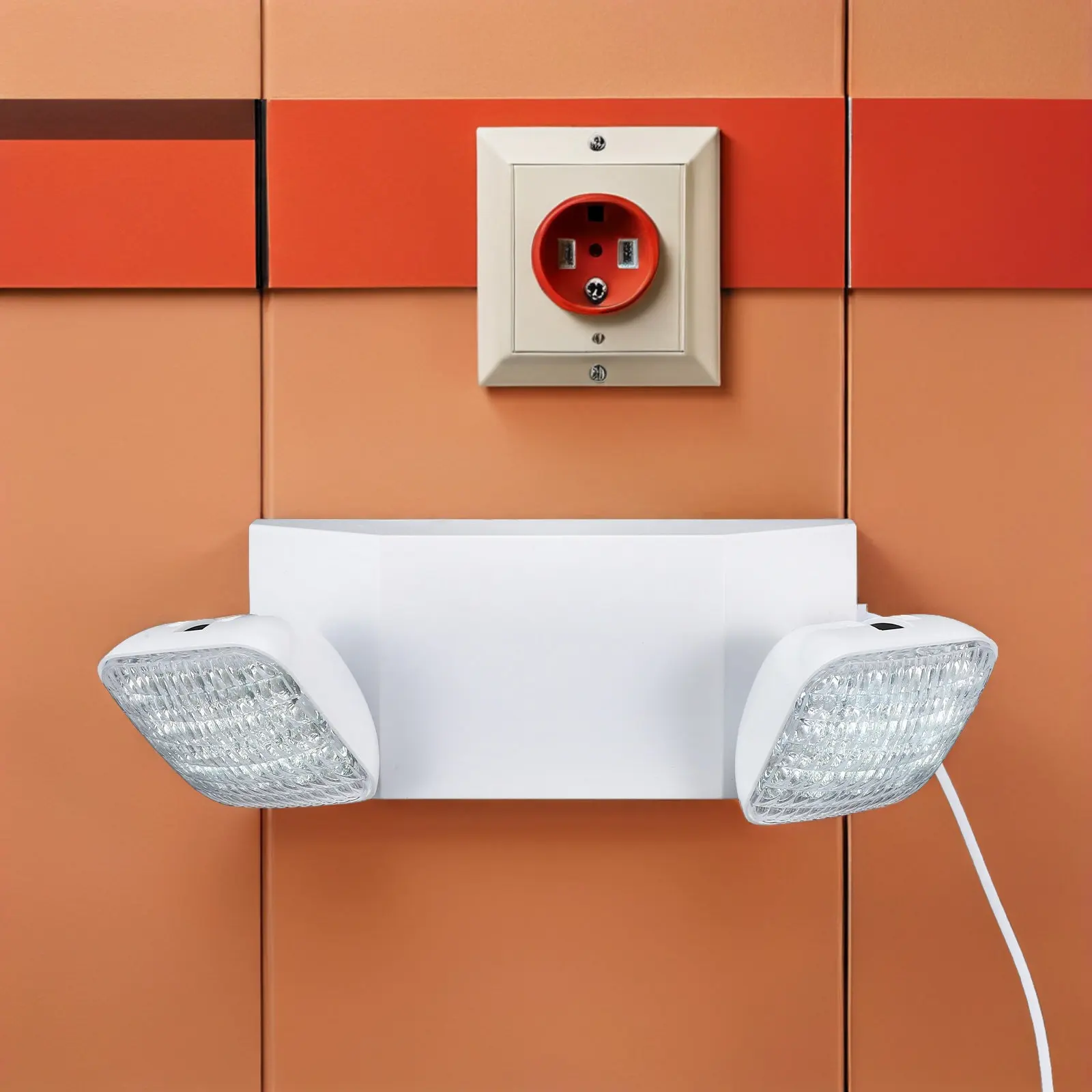 Channel Emergency Lighting Fixture Commercial Adjustable Business LED Dual Lamp Exit
Channel Emergency Lighting Fixture Commercial Adjustable Business LED Dual Lamp Exit