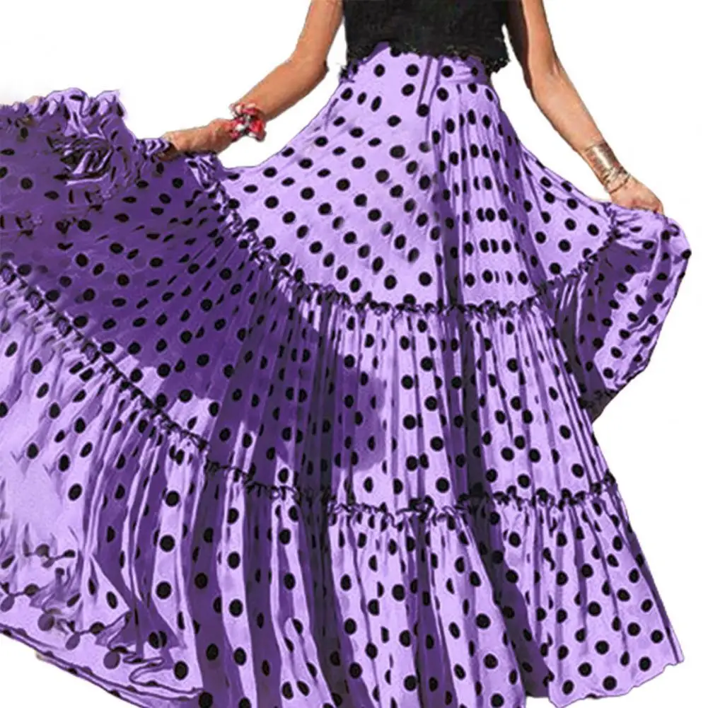 Women Skirt Patchwork Pleated Multi Color Dot Print Long Skirt for Holiday Beach Party Maxi Skirt for Vacation юбка женская
Women Skirt Patchwork Pleated Multi Color Dot Print Long Skirt for Holiday Beach Party Maxi Skirt for Vacation юбка женская