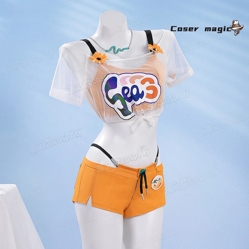 Новая летняя одежда, игра ZZZ, новый костюм Zenless Zone Zero Belle, карнавальный костюм на Хэллоуин, Рождество, ролевая вечеринка
Новая летняя одежда, игра ZZZ, новый костюм Zenless Zone Zero Belle, карнавальный костюм на Хэллоуин, Рождество, ролевая вечеринка