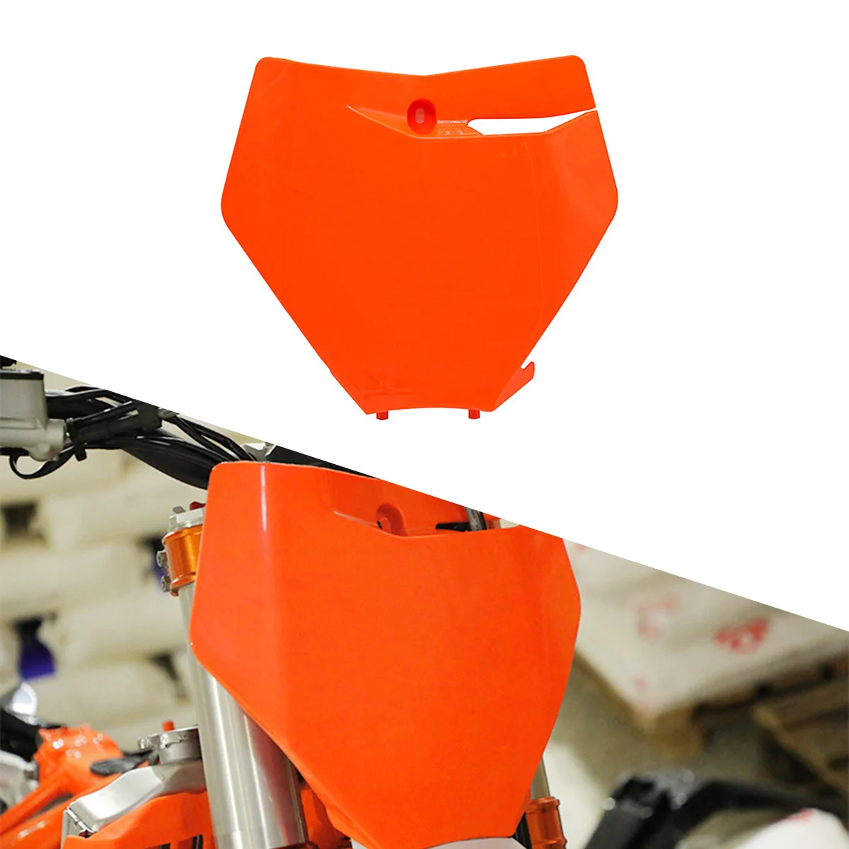 Motorcycle Front Number Plate For KTM EXC EXC-F SX SX-F XC XC-F XC-W XCF-W 125 150 250 300 350 450 500 TPI ABS Plastic Guard Cov
Motorcycle Front Number Plate For KTM EXC EXC-F SX SX-F XC XC-F XC-W XCF-W 125 150 250 300 350 450 500 TPI ABS Plastic Guard Cov