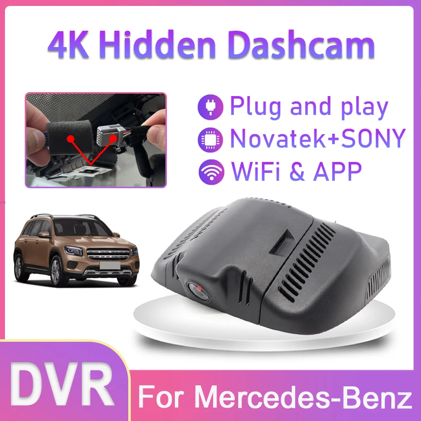 4K Easy to install Car DVR Video Recorder Dash Cam Camera For Mercedes-Benz GLK Series GLK 350 GLK300 GK200 GK260 X204 2011~2019
4K Easy to install Car DVR Video Recorder Dash Cam Camera For Mercedes-Benz GLK Series GLK 350 GLK300 GK200 GK260 X204 2011~2019