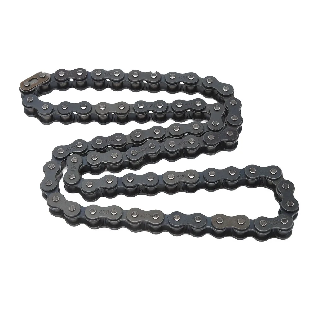420 Size Electric Bike Chain Heavy Duty Steel Cycling Chain 106 Links High Strength Electric Bike Chain Replacement
420 Size Electric Bike Chain Heavy Duty Steel Cycling Chain 106 Links High Strength Electric Bike Chain Replacement