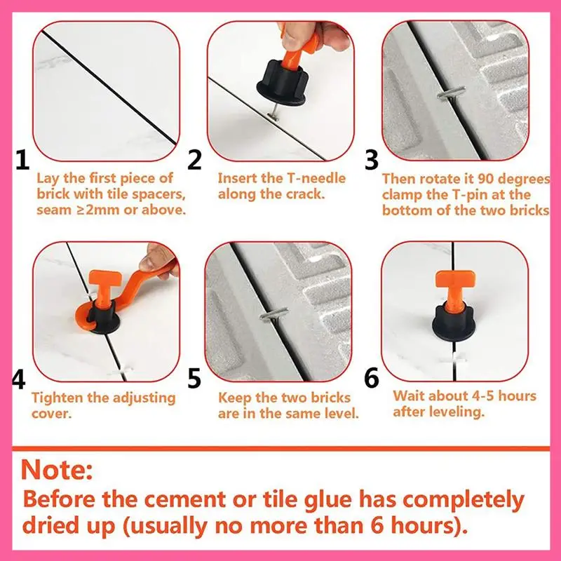 Wall Tile Positioning Tool T-Shaped Adjuster With Tile Levelers Wrenches And Tile Spacers
Wall Tile Positioning Tool T-Shaped Adjuster With Tile Levelers Wrenches And Tile Spacers