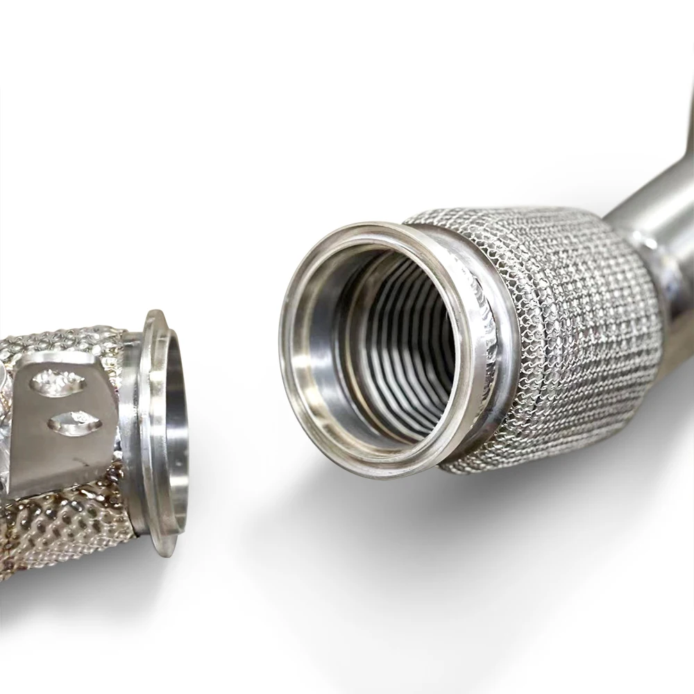 Downpipe for BMW M5 F90 4.4T Stainless Steel Exhaust Downpipe Exhaust Pipe System With heat shield
Downpipe for BMW M5 F90 4.4T Stainless Steel Exhaust Downpipe Exhaust Pipe System With heat shield