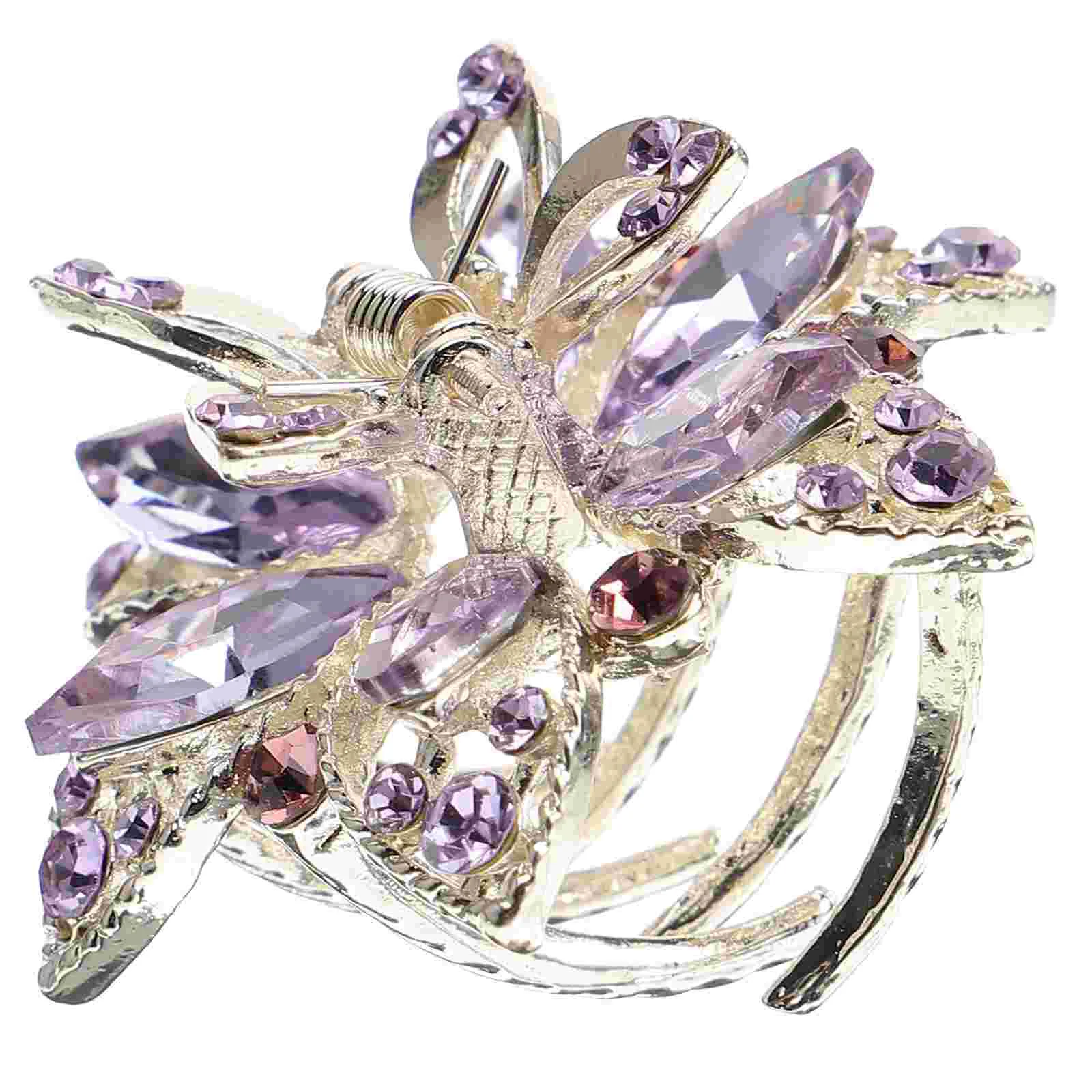 Rhinestone Claw Clips Women Medium Size Flower Design Strong Holds Firmly Ideal for Thick Fine for Parties
Rhinestone Claw Clips Women Medium Size Flower Design Strong Holds Firmly Ideal for Thick Fine for Parties