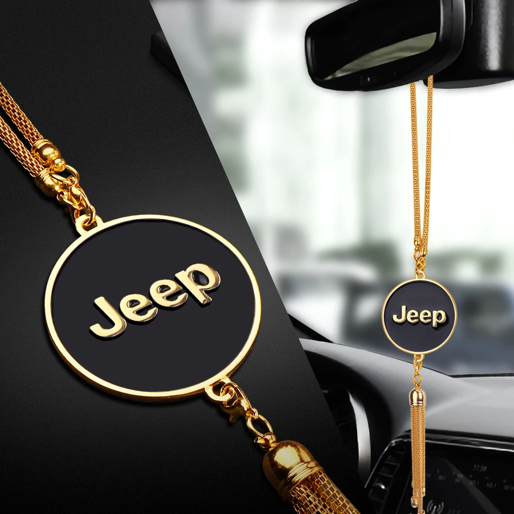 Auto Interior Ornament Car Rearview Mirror Emblem Pendant For JEEP Renegade Patriot Wrangler Cherokee JK GrandCherokee Accessory
Auto Interior Ornament Car Rearview Mirror Emblem Pendant For JEEP Renegade Patriot Wrangler Cherokee JK GrandCherokee Accessory