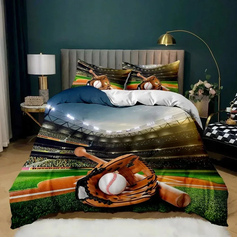 3D Print Sports Baseball Bedding Set for Child Duvet Cover Sets with Queen Size Boys Sports Quilt Cover Teens Comforter Cover
3D Print Sports Baseball Bedding Set for Child Duvet Cover Sets with Queen Size Boys Sports Quilt Cover Teens Comforter Cover