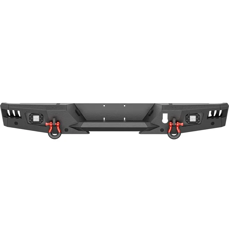 Factory Hot Sale Rear Bumper With X LED , D-Rings, Sensor , License Plate Lights & Hol - TITAN
Factory Hot Sale Rear Bumper With X LED , D-Rings, Sensor , License Plate Lights & Hol - TITAN