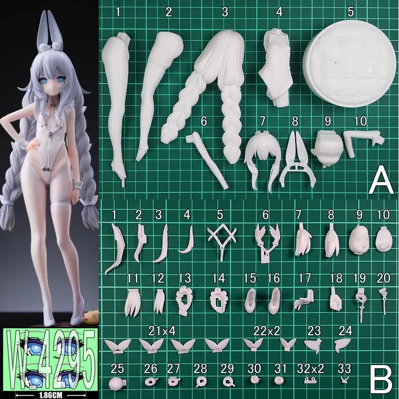 (in Stock) 1/6 Azur Lane Le Malin Listless Lapin Ver. Unpainted Unassambled Resin White Model Kit Pvc Recast Figure W_4295
(in Stock) 1/6 Azur Lane Le Malin Listless Lapin Ver. Unpainted Unassambled Resin White Model Kit Pvc Recast Figure W_4295
