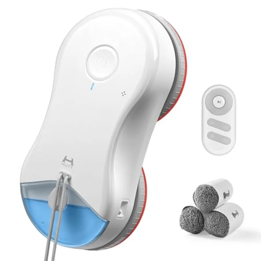 S55 Pro Window Cleaning Robot, 3D Floating Pads, Up to 6500Pa Suction, HydroJet Pump Spray, SLAM 4.0 Navigation, 80ml Water Tan
S55 Pro Window Cleaning Robot, 3D Floating Pads, Up to 6500Pa Suction, HydroJet Pump Spray, SLAM 4.0 Navigation, 80ml Water Tan