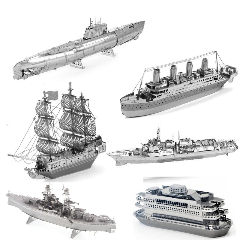 3D Metal Puzzle Black pearl Burke Class Destroyer USS Arizona Model kits DIY 3D Laser Cut Assemble Jigsaw Toys GIFT For adult
3D Metal Puzzle Black pearl Burke Class Destroyer USS Arizona Model kits DIY 3D Laser Cut Assemble Jigsaw Toys GIFT For adult