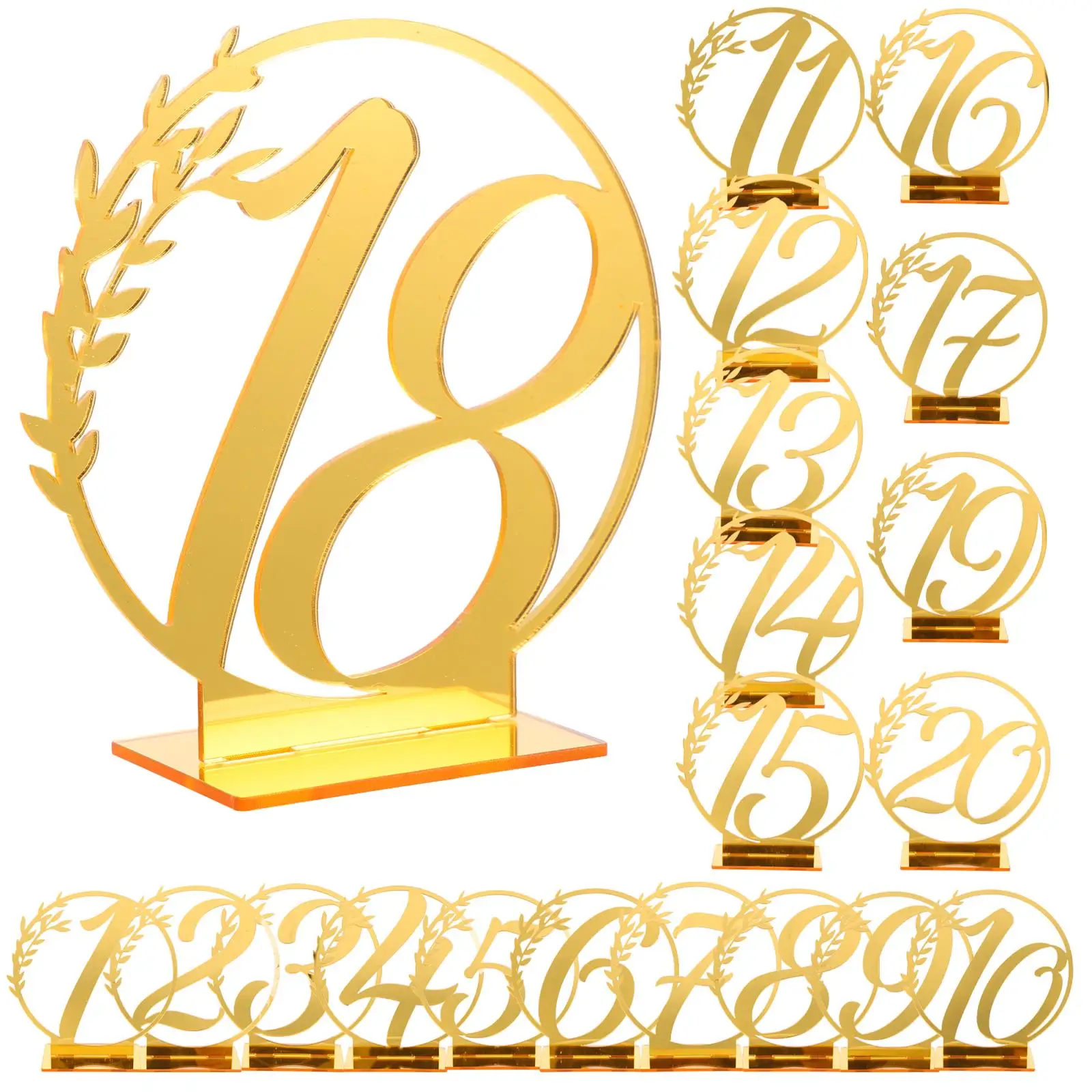 20 Pcs Numbers Wedding Banquet Table Numbers Table Number Cards Home Decor Event Seat Card Holder
20 Pcs Numbers Wedding Banquet Table Numbers Table Number Cards Home Decor Event Seat Card Holder