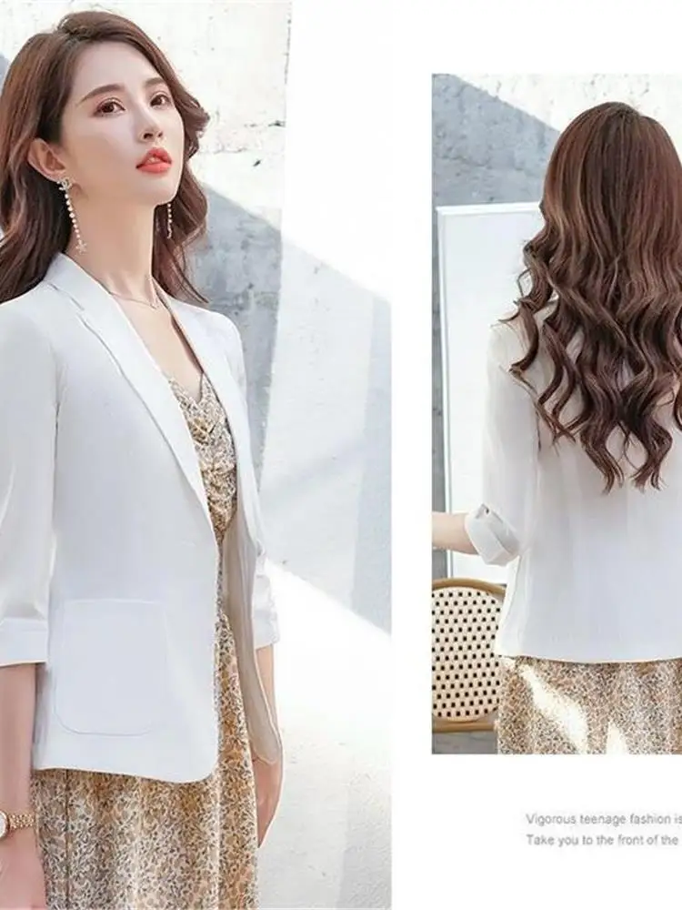 Fashionable Loose Women's Medium-Length Casual Small Suit Jacket Spring Autumn plus Size Korean Style Versatile Stylish Outer...
Fashionable Loose Women's Medium-Length Casual Small Suit Jacket Spring Autumn plus Size Korean Style Versatile Stylish Outer...