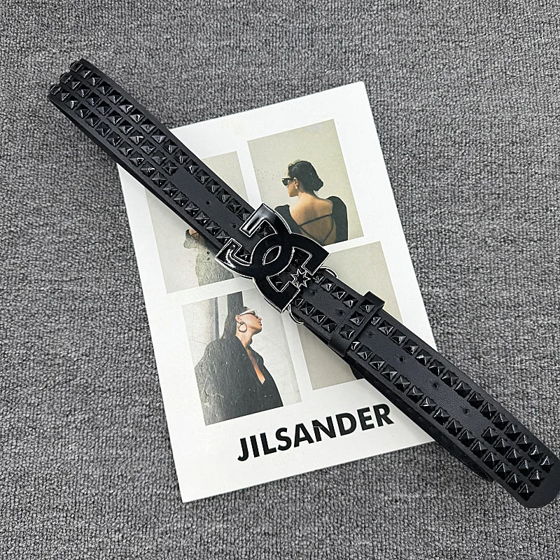 Retro-Style Crystal Decorated Belt Fashionable Personalized Three Rows of Stylish Design Early 21st Century
Retro-Style Crystal Decorated Belt Fashionable Personalized Three Rows of Stylish Design Early 21st Century