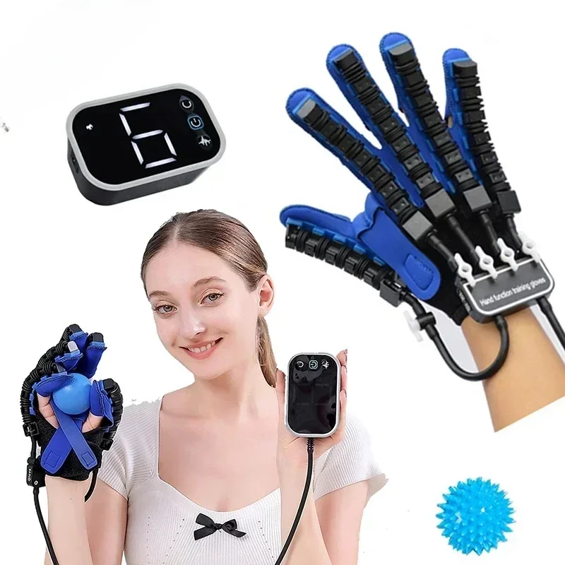 Left & Right Hand Finger Rehabilitation Exerciser Robot Gloves Training Equipment Therapy
Left & Right Hand Finger Rehabilitation Exerciser Robot Gloves Training Equipment Therapy