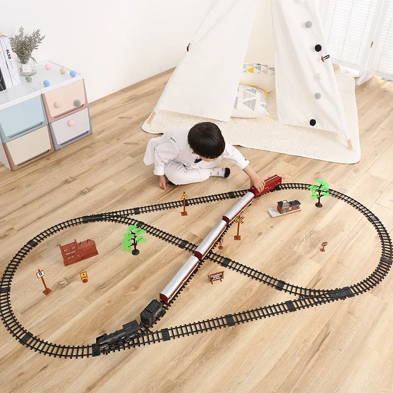 Steam Engine Train Building Blocks Set Collectible Model Toy Assembly Construction Kit for Adults Kids Race Track for Kids
Steam Engine Train Building Blocks Set Collectible Model Toy Assembly Construction Kit for Adults Kids Race Track for Kids