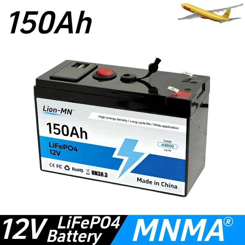 12V 150Ah/120Ah/100Ah lifepo4 battery, rechargeable battery pack DHL air freight delivery for solar and wind energy storage
12V 150Ah/120Ah/100Ah lifepo4 battery, rechargeable battery pack DHL air freight delivery for solar and wind energy storage