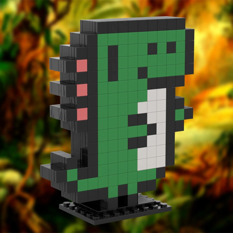 284 шт. MOC Twitch Dino, строительные блоки, рождественский подарок, распознавание узоров, просветляющие игрушки, пространственное воображение
284 шт. MOC Twitch Dino, строительные блоки, рождественский подарок, распознавание узоров, просветляющие игрушки, пространственное воображение