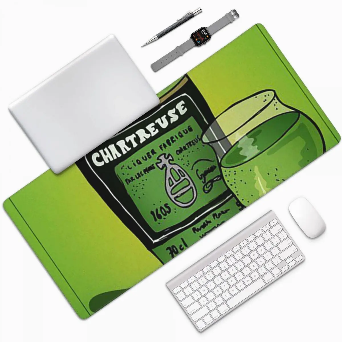 Green Chartreuse Bottle Oil Painting Drink 1 Large Mouse Pad Computer Keyboard Mouse Mat Gamer Desk Mat Accessories Table Mats
Green Chartreuse Bottle Oil Painting Drink 1 Large Mouse Pad Computer Keyboard Mouse Mat Gamer Desk Mat Accessories Table Mats