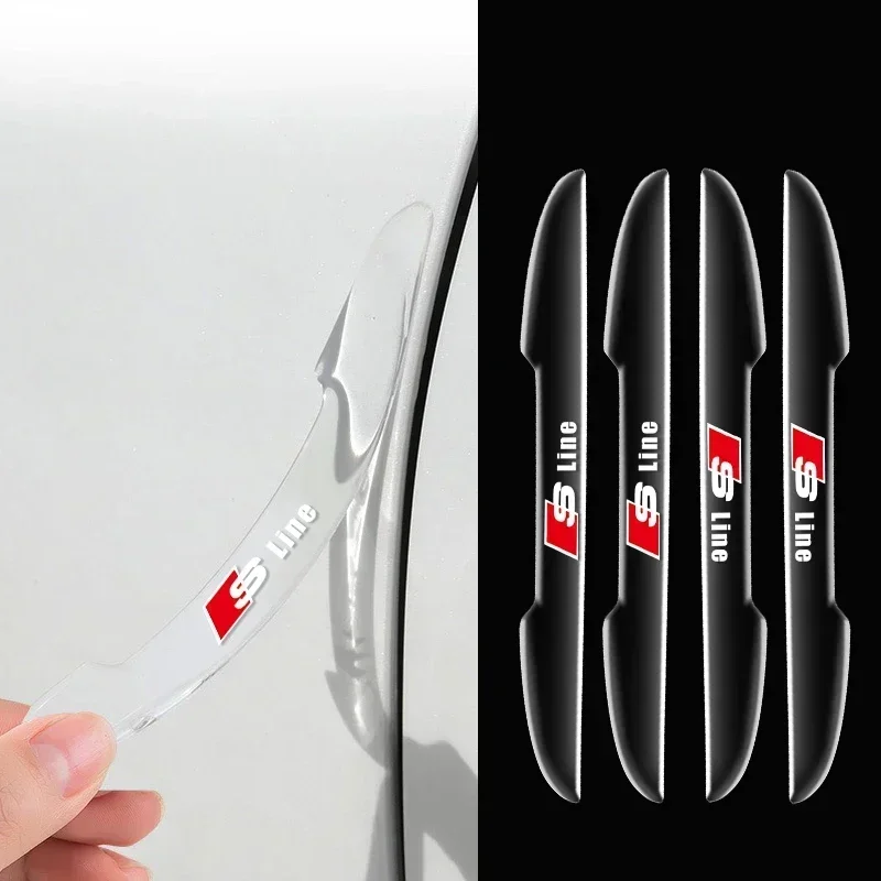 4PCS Transparent Car Door Anti-collision Protector Bumper Strip Sticker For Audi Sline A3 A4 A5 A6 A7 A8 Q3 Q7 Q5 Q8 Accessories
4PCS Transparent Car Door Anti-collision Protector Bumper Strip Sticker For Audi Sline A3 A4 A5 A6 A7 A8 Q3 Q7 Q5 Q8 Accessories