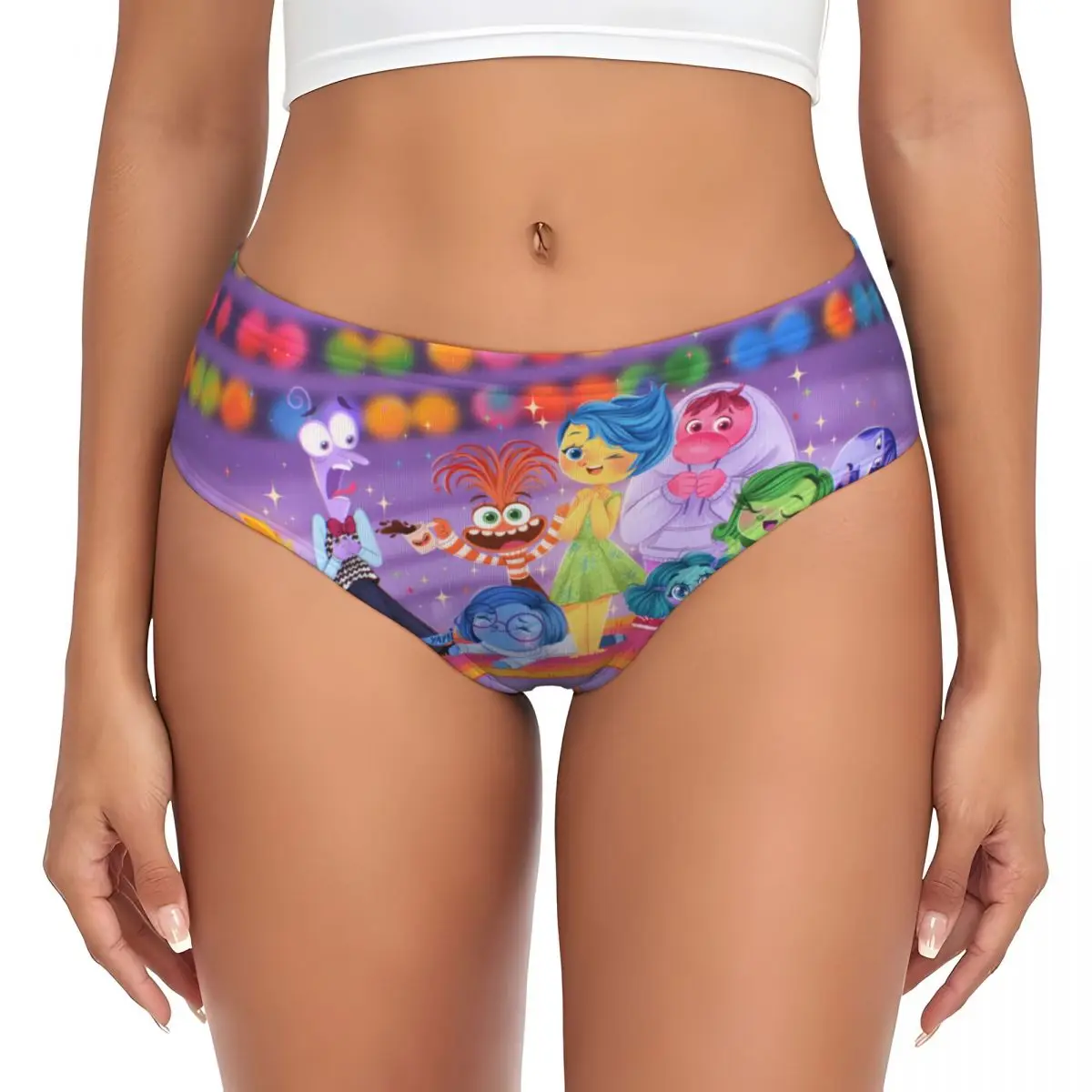 Custom Inside Out Anime Cartoon Briefs Underwear Women's Breathable Stretch Panties
Custom Inside Out Anime Cartoon Briefs Underwear Women's Breathable Stretch Panties