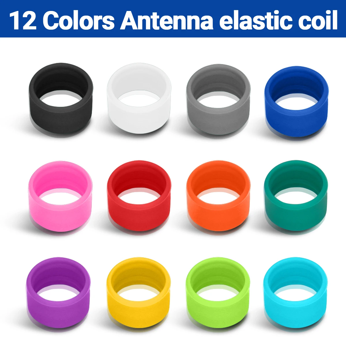 ABBREE 12 Colors Lightweight Tension Coil Antenna Flexible Radio Antenna for Baofeng BF-888S UV-5R F22 BF-T20 UV-5RH UV-21 PRO
ABBREE 12 Colors Lightweight Tension Coil Antenna Flexible Radio Antenna for Baofeng BF-888S UV-5R F22 BF-T20 UV-5RH UV-21 PRO