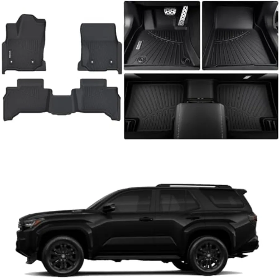 Front mats Toyota 5-Seat All Weather Protection TPE Rubber Floor Liners Toyota car mat Accessoriess Odorless Anti-Slip, 1st and
Front mats Toyota 5-Seat All Weather Protection TPE Rubber Floor Liners Toyota car mat Accessoriess Odorless Anti-Slip, 1st and