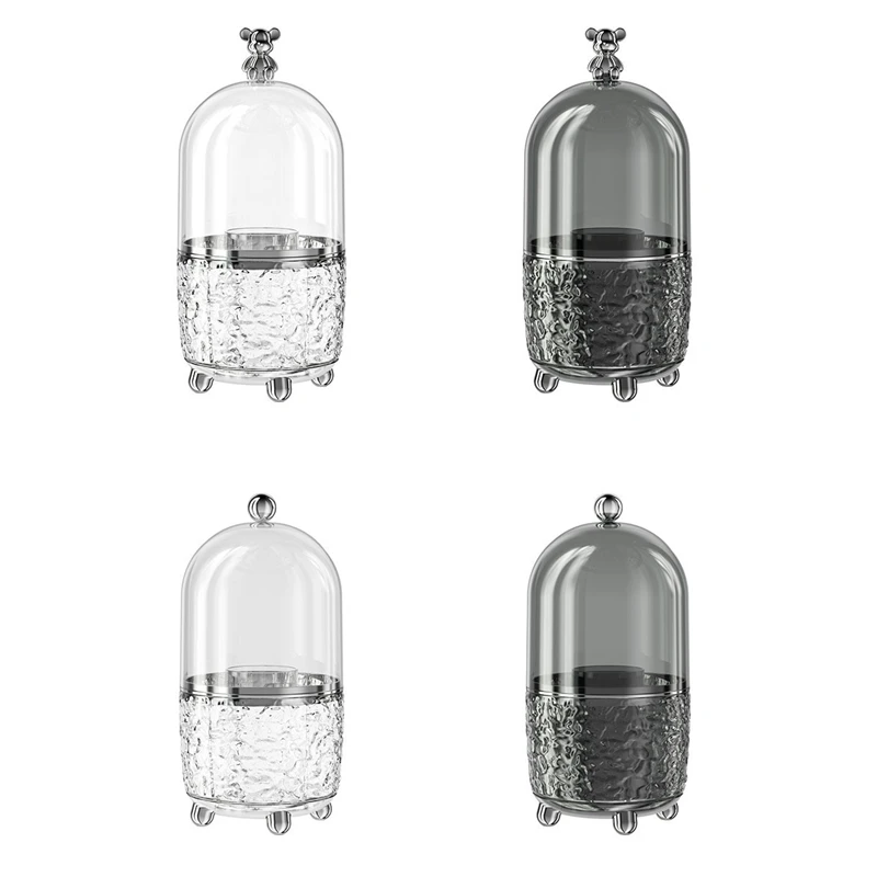 Makeup Brush Holder With Lid 360 Rotating Clear Dustproof Make Up Brushes Container -C Durable Easy To Use
Makeup Brush Holder With Lid 360 Rotating Clear Dustproof Make Up Brushes Container -C Durable Easy To Use